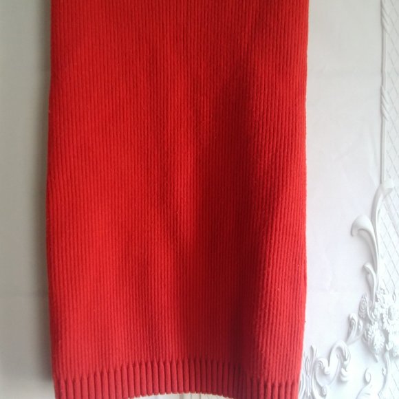 For Love & Lemons Annie Rib Tank Mini Dress - Size S to M - Rust Color - Picture 7 of 10